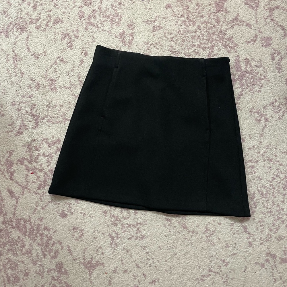 ZARA black mini skirt